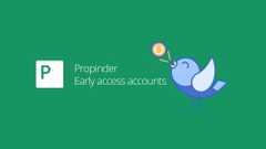 Propinder early access accounts